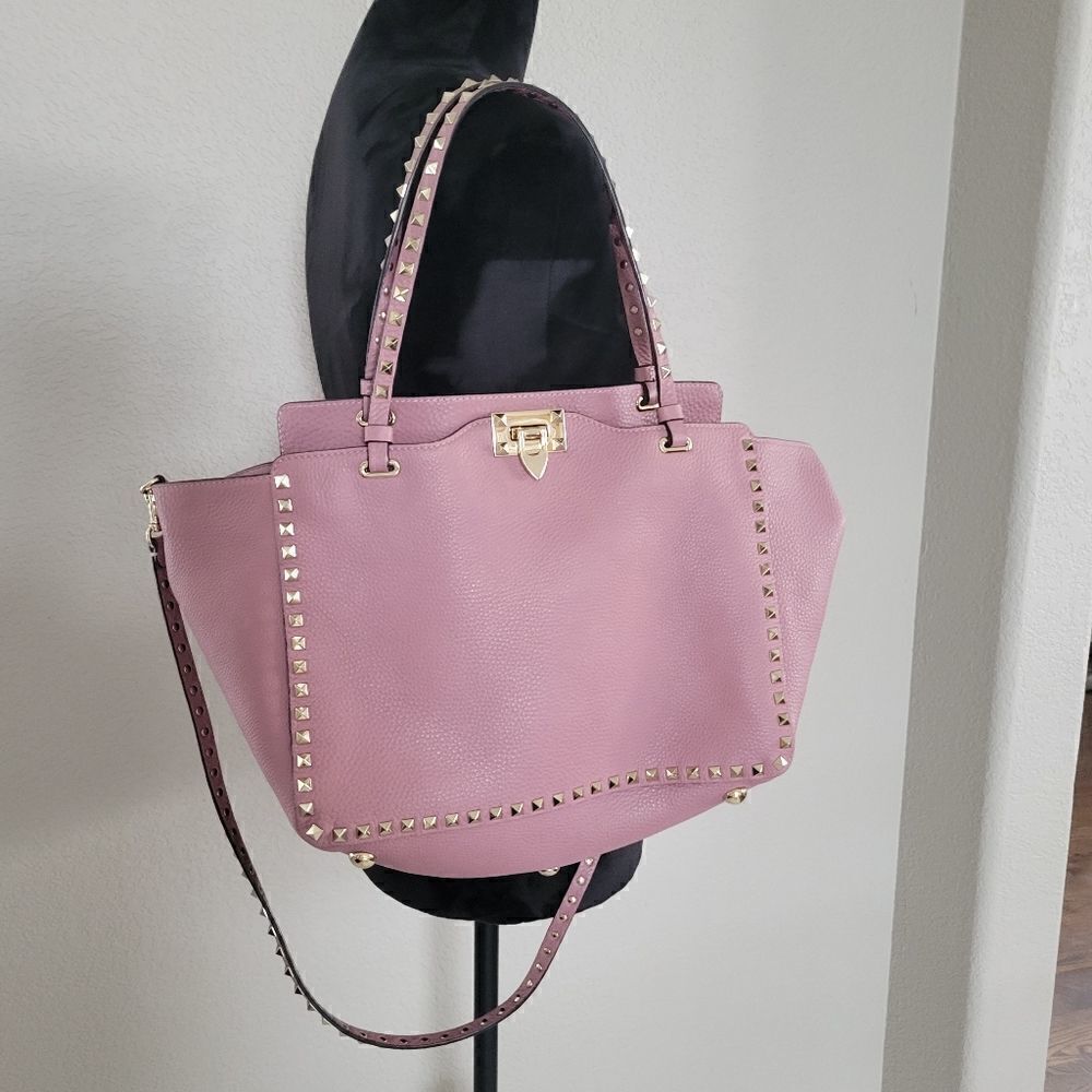 Valentino Large Rockstud Tote Bag